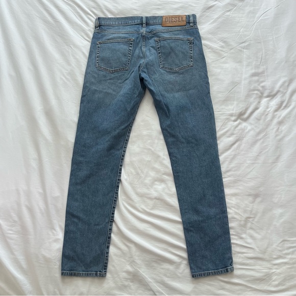 DIESEL D-Strukt Denim Jeans Size W33 L32 Blue Slim Fit Wash STRETCH - Picture 8 of 15